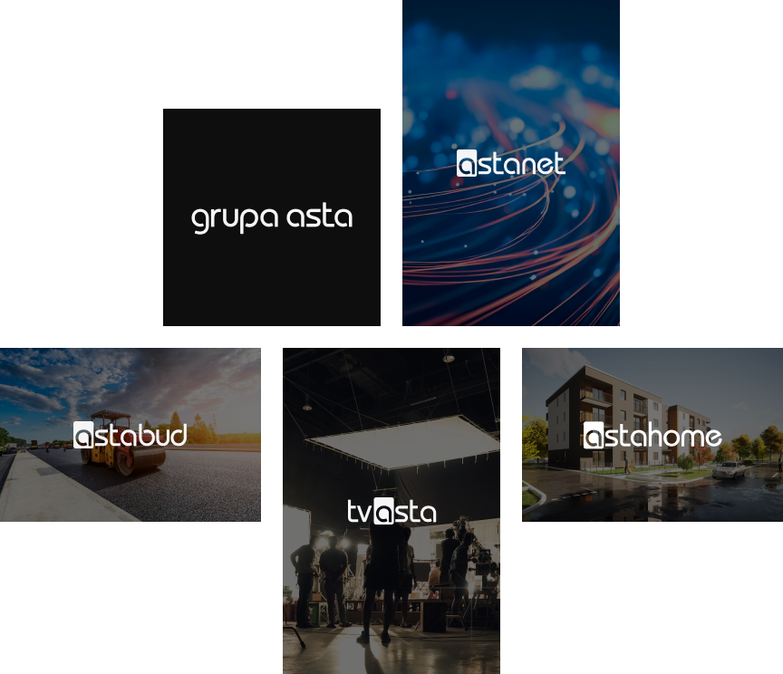 Logotypy Grupy ASTA